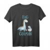 Kinder Big Cousin T-Shirt für Kleinkinder – Befördert zum großen Cousin mit niedlichem Dinosaurier-Design, perfekt für Babyankündigungen