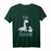 Kinder Big Cousin T-Shirt für Kleinkinder – Befördert zum großen Cousin mit niedlichem Dinosaurier-Design, perfekt für Babyankündigungen