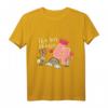 Kinder 4. Geburtstag Geschenk – Niedliches Schmetterling Regenbogen T-Shirt für Mädchen, perfekt für die Geburtstagsparty und als Geschenkidee für kleine Prinzessinnen