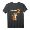 Kinder Ich Bin 2 Tiger Jahre - Lustiges Geburtstagsshirt für Jungen zum 2. Geburtstag mit Dinosaurier-Design