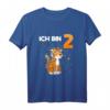 Kinder Ich Bin 2 Tiger Jahre - Lustiges Geburtstagsshirt für Jungen zum 2. Geburtstag mit Dinosaurier-Design