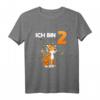 Kinder Ich Bin 2 Tiger Jahre - Lustiges Geburtstagsshirt für Jungen zum 2. Geburtstag mit Dinosaurier-Design