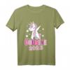 Ich werde Cousine 2023 T-Shirt - Süßes Einhorn Motiv für Schwangerschaftsverkündung & große Cousine Geschenk