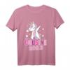 Ich werde Cousine 2023 T-Shirt - Süßes Einhorn Motiv für Schwangerschaftsverkündung & große Cousine Geschenk