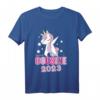 Ich werde Cousine 2023 T-Shirt - Süßes Einhorn Motiv für Schwangerschaftsverkündung & große Cousine Geschenk