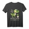 Kinder Dinosaurier T-Shirt - Ich werde ein großer Cousin 2024, lustige Babyverkündung für Jungen & Babyparty-Geschenk