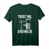 Trust Me I'm An Engineer T-Shirt – Lustiges Technik-Design mit Kran & Bagger, Perfekt als Geschenk für Ingenieure, Studenten & Technikfans zu Ostern, Geburtstagen & mehr