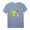 Tochter Geschenk Ich Werde Eine Große Cousine 2020 Eule T-Shirt – Perfektes Geschenk zur Geburt, Baby-Party & Baby-Shower für werdende Cousinen