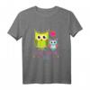 Tochter Geschenk Ich Werde Eine Große Cousine 2020 Eule T-Shirt – Perfektes Geschenk zur Geburt, Baby-Party & Baby-Shower für werdende Cousinen