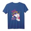 Kinder Große Cousine 2021 Einhorn Regenbogen T-Shirt – Süßes Geschenk zur Geburt, Baby-Party & Schwangerschaftsverkündung