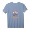 Große Cousine 2021 Einhorn T-Shirt – Süßes Geschenk zur Schwangerschaftsverkündung, Babyparty & Baby-Shower für angehende Cousine