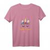 Große Cousine 2021 Einhorn T-Shirt – Süßes Geschenk zur Schwangerschaftsverkündung, Babyparty & Baby-Shower für angehende Cousine