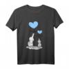 Kinder Großer Cousin T-Shirt mit süßen Elefanten und Herzballons – Perfektes Geschenk für zukünftige große Cousins