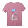Kinder Großer Cousin T-Shirt mit süßen Elefanten und Herzballons – Perfektes Geschenk für zukünftige große Cousins