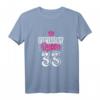 33. Geburtstag Frauen T-Shirt mit süßer Krone - Vintage Birthday Queen Design für Damen, Mütter & Freundinnen