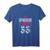 33. Geburtstag Frauen T-Shirt mit süßer Krone - Vintage Birthday Queen Design für Damen, Mütter & Freundinnen
