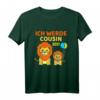 Kinder Ich Werde Cousin 2021 Löwe T-Shirt - Perfektes Geschenk zur Babyparty und Schwangerschaftsankündigung für baldigen Cousin
