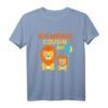 Kinder Ich Werde Cousin 2021 Löwe T-Shirt - Perfektes Geschenk zur Babyparty und Schwangerschaftsankündigung für baldigen Cousin