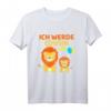 Kinder Ich Werde Cousin 2021 Löwe T-Shirt - Perfektes Geschenk zur Babyparty und Schwangerschaftsankündigung für baldigen Cousin