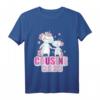 Kinder Cousine 2022 T-Shirt mit Einhorn-Motiv – Süßes Geschenk für die werdende Cousine