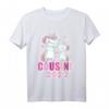 Kinder Cousine 2022 T-Shirt mit Einhorn-Motiv – Süßes Geschenk für die werdende Cousine