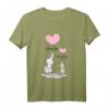 Kinder Große Cousine T-Shirt mit süßen Elefanten und Herz-Ballons – Perfektes Geschenk für angehende große Cousinen