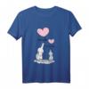 Kinder Große Cousine T-Shirt mit süßen Elefanten und Herz-Ballons – Perfektes Geschenk für angehende große Cousinen