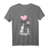 Kinder Große Cousine T-Shirt mit süßen Elefanten und Herz-Ballons – Perfektes Geschenk für angehende große Cousinen