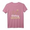 50. Geburtstag Geschenk für Frauen Jahrgang 1973 - Birthday Queen Krone T-Shirt für Damen & Geburtstagsparty