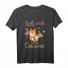 Kinder T-Shirt 2024 - Ich werde große Cousine mit Füchsen Design, Perfekt als Geschenk für zukünftige große Cousine