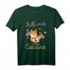 Kinder T-Shirt 2024 - Ich werde große Cousine mit Füchsen Design, Perfekt als Geschenk für zukünftige große Cousine