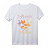 Kinder T-Shirt 2024 - Ich werde große Cousine mit Füchsen Design, Perfekt als Geschenk für zukünftige große Cousine