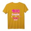 Big Cousin of Twins 2022 Schwangerschaft Ankündigung T-Shirt – Perfektes Geschenk für Babypartys & Geschlechtsoffenbarungen