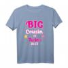 Big Cousin of Twins 2022 Schwangerschaft Ankündigung T-Shirt – Perfektes Geschenk für Babypartys & Geschlechtsoffenbarungen
