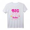 Big Cousin of Twins 2022 Schwangerschaft Ankündigung T-Shirt – Perfektes Geschenk für Babypartys & Geschlechtsoffenbarungen