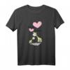 Große Cousine Giraffen Geschenk Idee - Süßes T-Shirt für angehende große Cousinen mit Herzballons