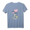 Große Cousine Giraffen Geschenk Idee - Süßes T-Shirt für angehende große Cousinen mit Herzballons