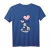 Große Cousine Giraffen Geschenk Idee - Süßes T-Shirt für angehende große Cousinen mit Herzballons