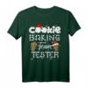 Cookie Baking Team Tester Gingerbread Christmas T-Shirt – Lustiges Weihnachtsgeschenk für Familie und Freunde mit Humor