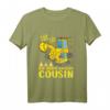 Kinder Ich Werde Großer Cousin 2024 T-Shirt mit Bagger – Perfektes Geschenk zur Schwangerschaftsankündigung & für zukünftige große Cousins