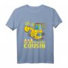 Kinder Ich Werde Großer Cousin 2024 T-Shirt mit Bagger – Perfektes Geschenk zur Schwangerschaftsankündigung & für zukünftige große Cousins