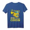 Kinder Ich Werde Großer Cousin 2024 T-Shirt mit Bagger – Perfektes Geschenk zur Schwangerschaftsankündigung & für zukünftige große Cousins