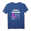 Große Cousine 2021 Loading Cousins Kinder T-Shirt - Personalisiertes Geschenk für Babyparty & Familienfeste