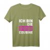 Damen HapDeer T-Shirt mit V-Ausschnitt - Lustiges Bier Design, Perfekt für Partymonster, JGA, Polterabend & Bachelor Party