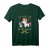 Ich werde Große Cousine 2021 T-Shirt mit Einhorn - Perfektes Geschenk zur Geburt, Baby-Party & Baby-Shower für stolze Cousine