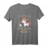Ich werde Große Cousine 2021 T-Shirt mit Einhorn - Perfektes Geschenk zur Geburt, Baby-Party & Baby-Shower für stolze Cousine