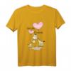 Kinder Große Cousine 2020 Giraffen Geschenk Idee - Süßes T-Shirt für angehende große Cousinen mit Herzballons
