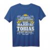 Tobias Name Lustiges Majestät Shirt - Personalisierte König-Motiv T-Shirt Geschenk für Männer zum Geburtstag, Weihnachten, Festival & Party