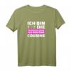 Ich bin die saufende Cousine - Lustiges Party T-Shirt für Cousinen, ideal als Geschenk für feierfreudige Frauen