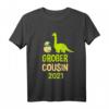 Kinder Großer Cousin 2021 TShirt Dino Geschenk - Perfektes Geburtstags- und Schwangerschaftsgeschenk für Dino-Liebhaber